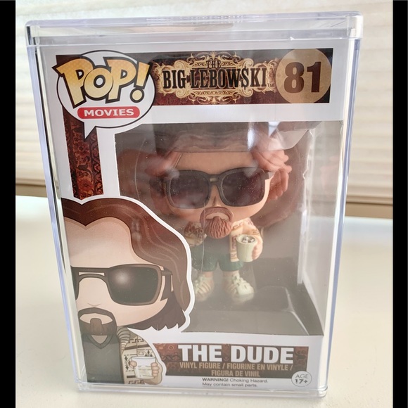 RARE FUNKO POP -The Dude #81, The Big Labowski